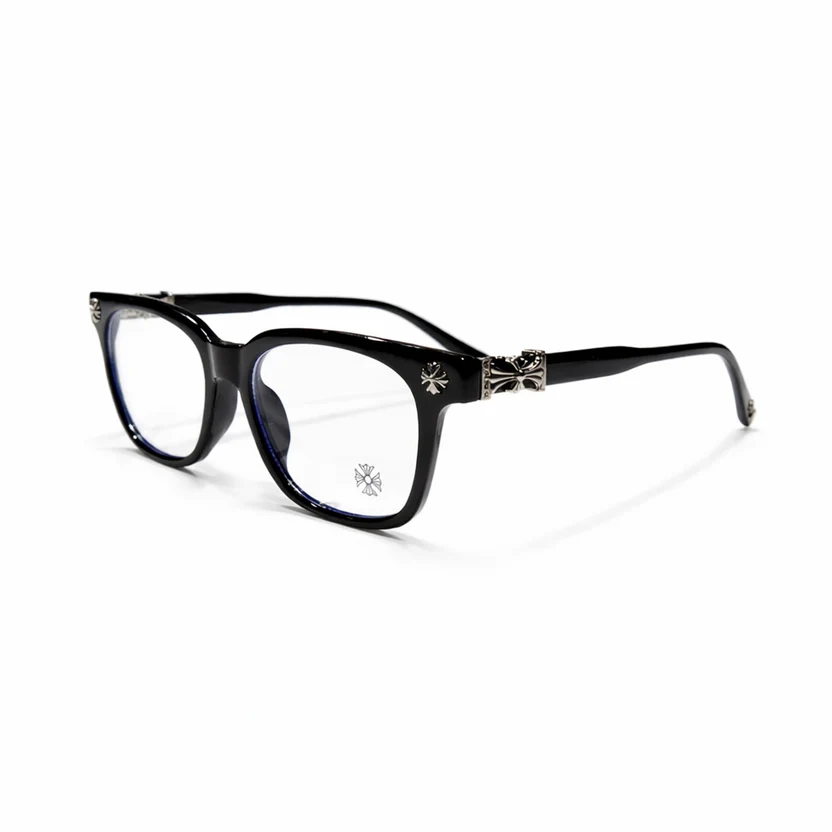 Chrome Heart - Black/Silver- Premium Glasses