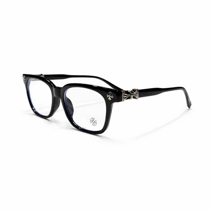 Chrome Heart - Black/Silver- Premium Glasses