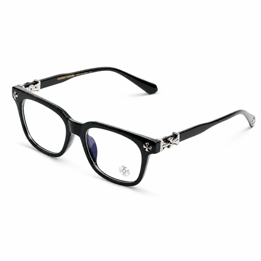 Chrome Heart - Black/Silver- Premium Glasses