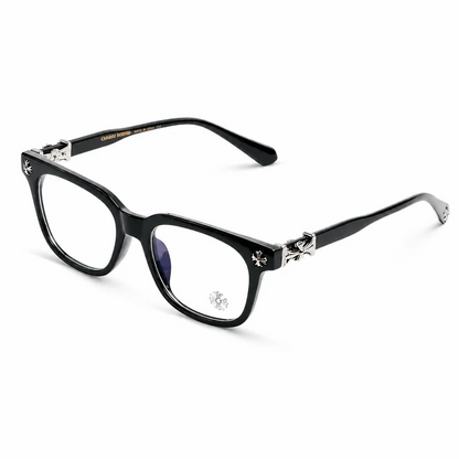 Chrome Heart - Black/Silver- Premium Glasses