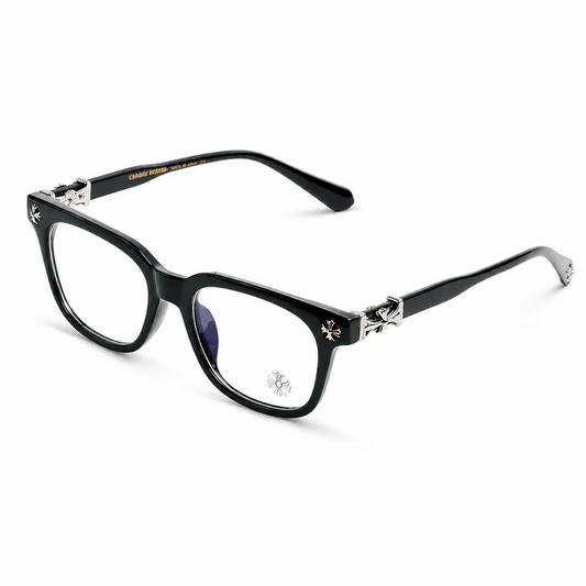 Chrome Heart - Black/Silver- Premium Glasses